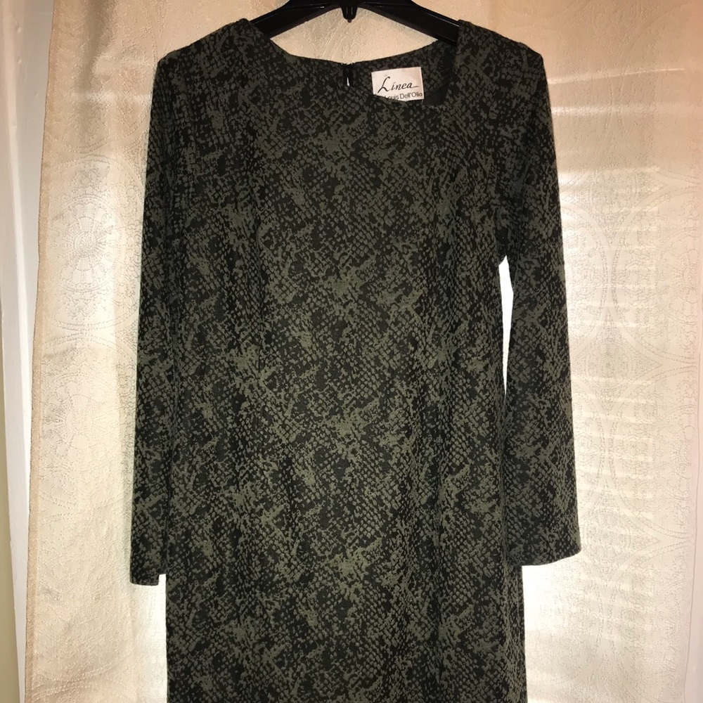 Snake Print Dress